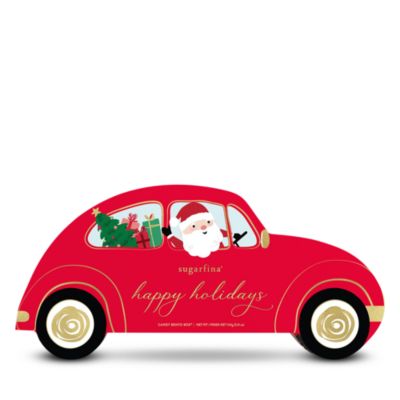 Santa Car Small Candy Cubes Bento Box Set, 2 Piece