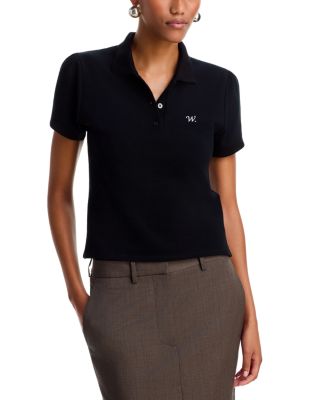 Willy Chavarria Chavela Cotton Short Sleeve Polo