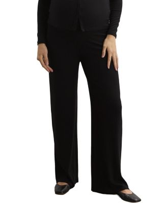 Hatch Collection The Softest Rib Over Under Relaxed Pant
