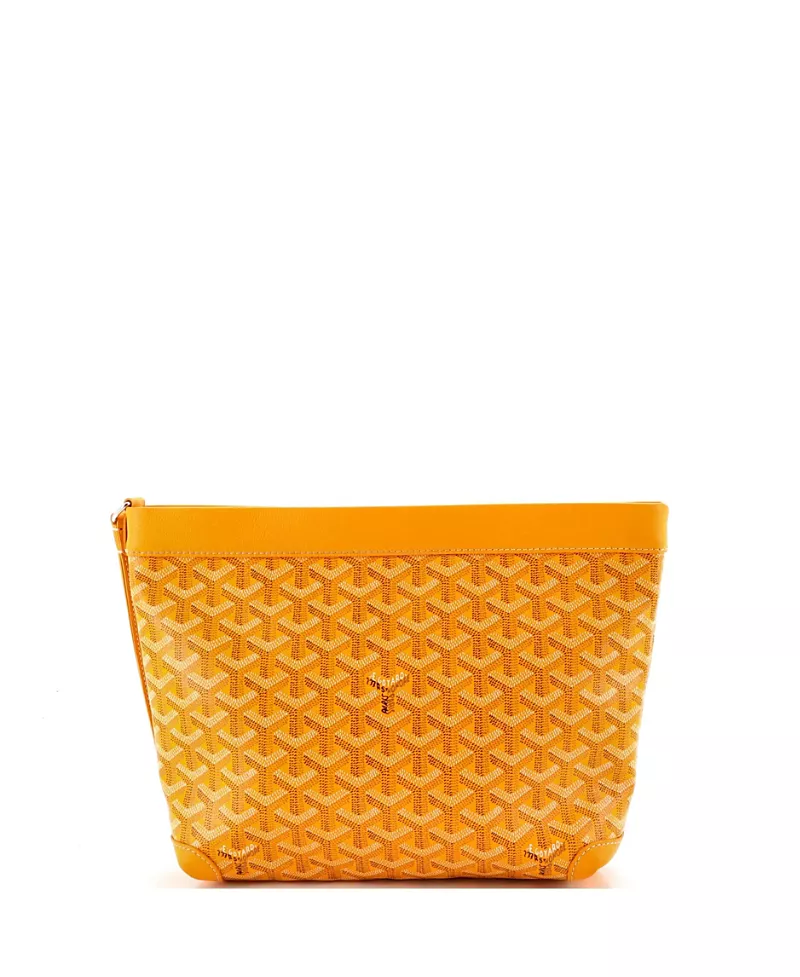 Pre-Owned Goyard Goyardine Conti Pouch Coated Canvas