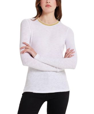  Pave Shimmer Ringer Top