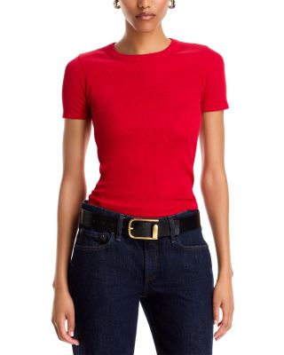 The Essential Rib Crewneck Tee