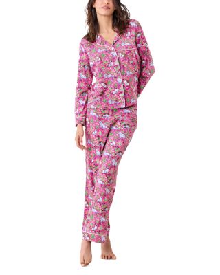 Printfresh Must Love Cats Knit Long Pajama Set