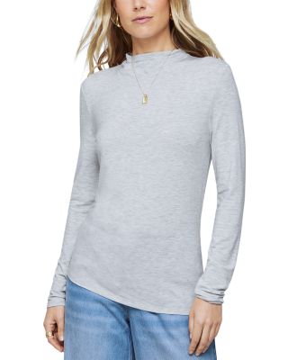 Splendid Avery Air Mock Neck Tee