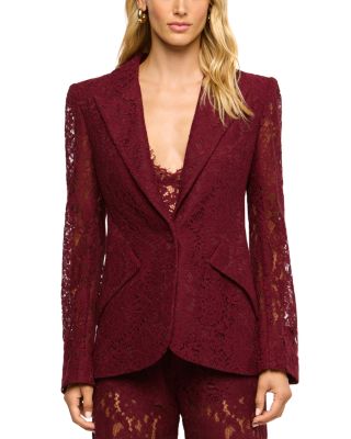 L'Agence Chamberlain Lace Blazer