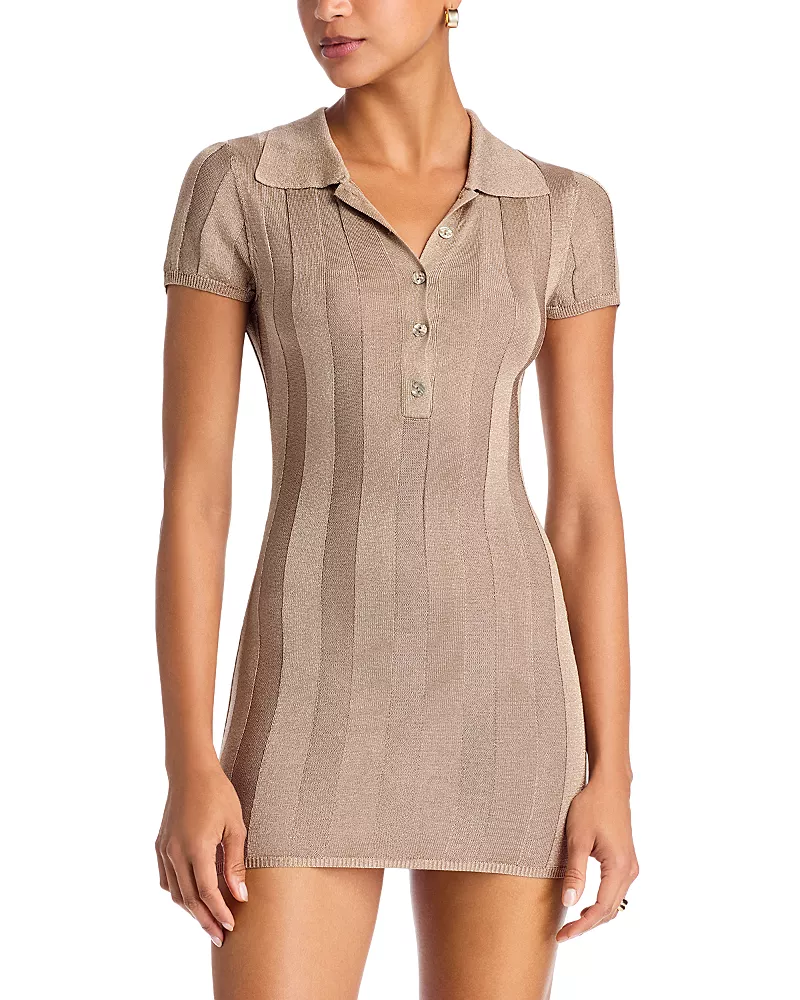 Aya Muse Fae Polo Mini Dress