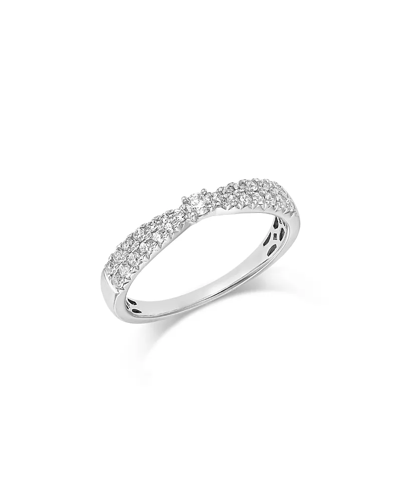 Bloomingdale's Fine Collection Diamond Knot Ring in 14K Gold, 0.38 tcw
