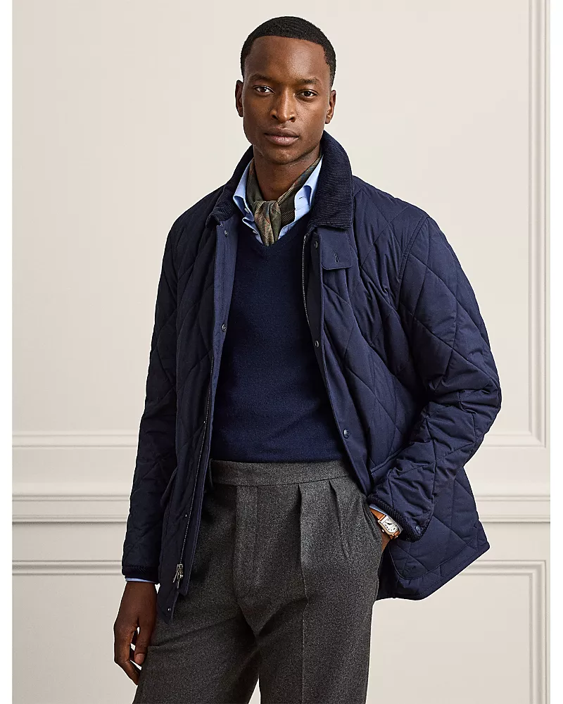 Ralph Lauren Purple Label Quilted Barn Jacket