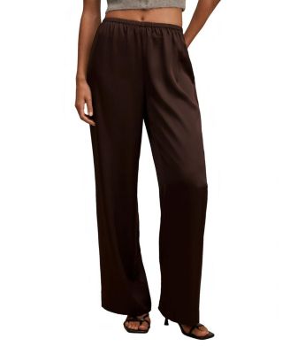 Women's Sara Satin Wide Leg Pants