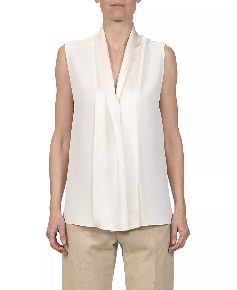 Callas Milano Shelby Scarf Front Shirt