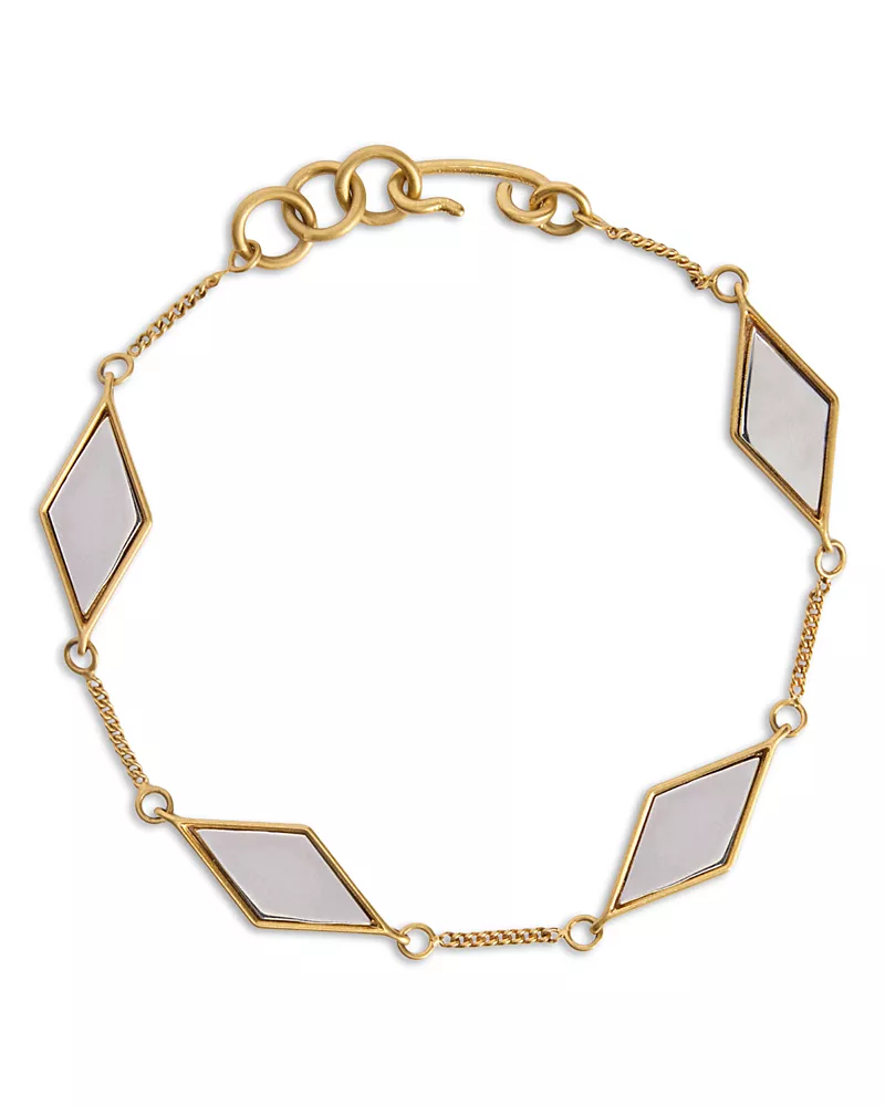 Jil Sander Two Tone Flex Bracelet