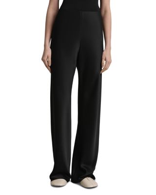 A. emery The Myrna Satin Wide Leg Pants