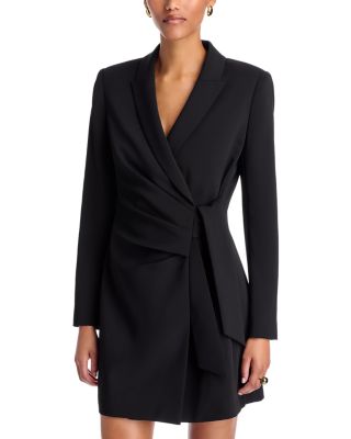 Milly Clara Blazer Mini Wrap Dress