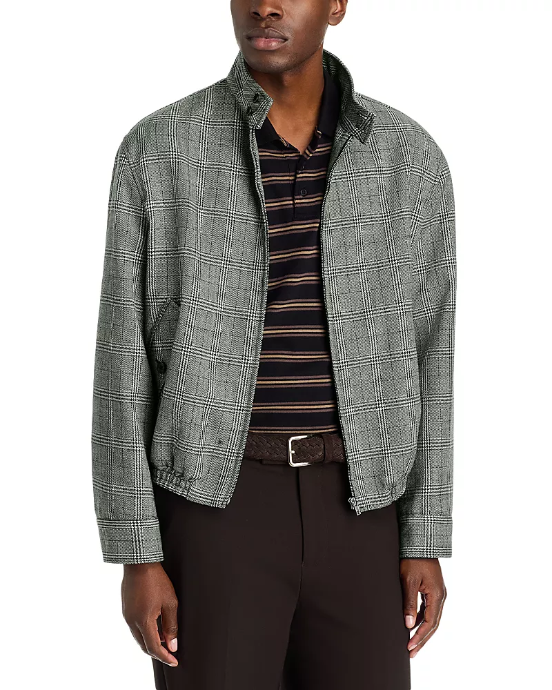 Marni Oversized Woven Check Jacket