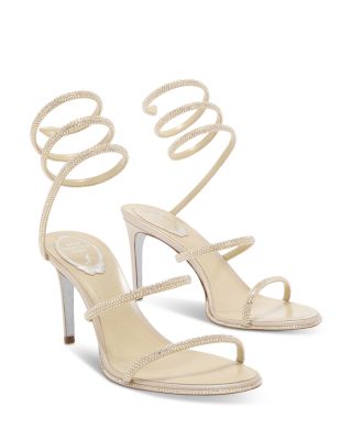 Women's Cleo Crystal Embellished Stiletto Sandals