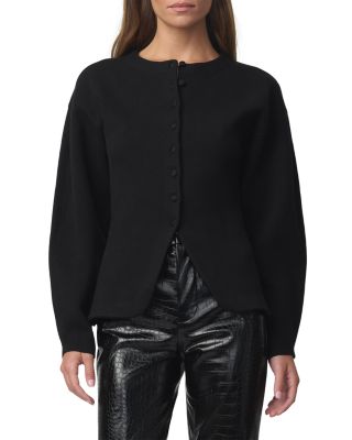 The Emelie Barrel Crewneck Cardigan