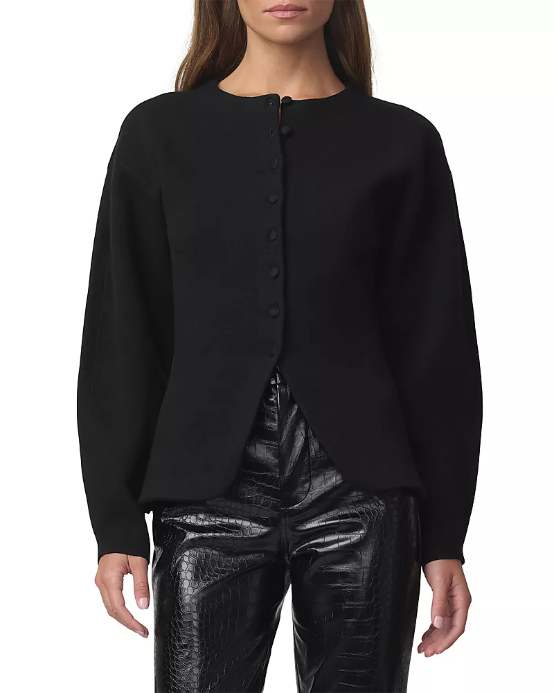 Joe's Jeans The Emelie Barrel Crewneck Cardigan