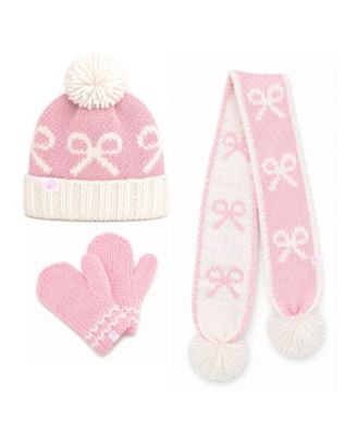  Girls' Bows Cold Weather Gift Set