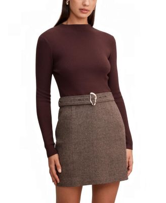  Women's Freya Woven Mixed Mini Dress