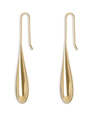Lie Studio Evelyn Elongated Linear Drop Earrings