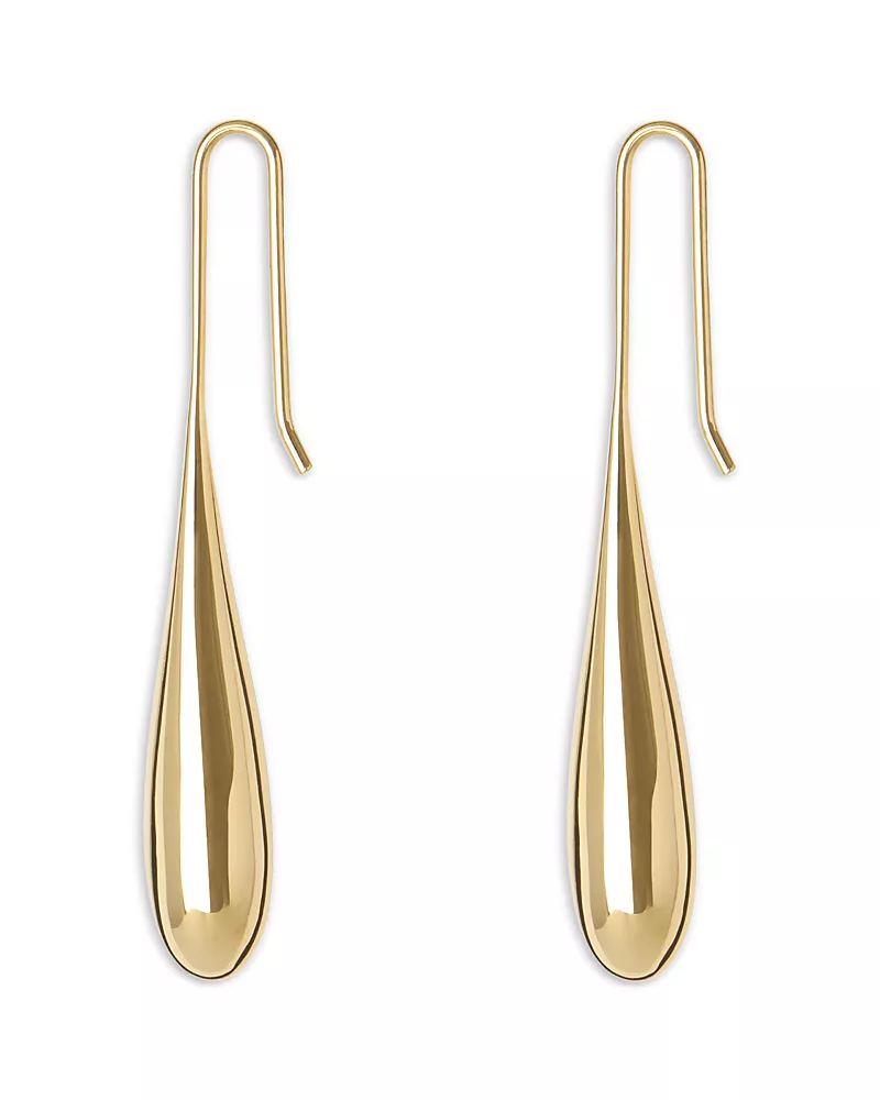 Lie Studio Evelyn Elongated Linear Drop Earrings