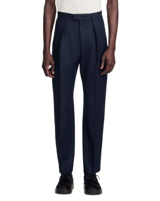 Gerard Wool Wide Leg Trousers