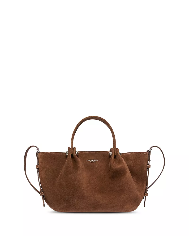 Max Mara Rio Suede Convertible Tote
