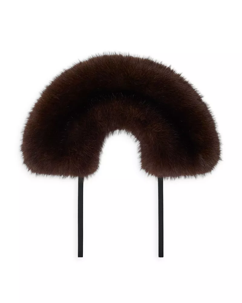 Maje Faux Fur Collar