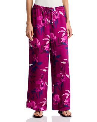 Sunset Shimmers Wide Leg Ankle Pants