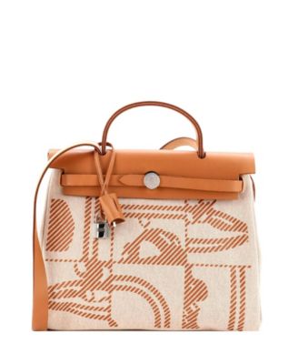 31 Herbag Zip Relief Brides de Gala Toile and Leather
