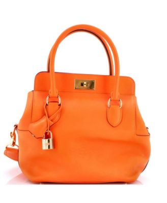 Pre-Owned HERMES 20 Verso Toolbox Bag Swift