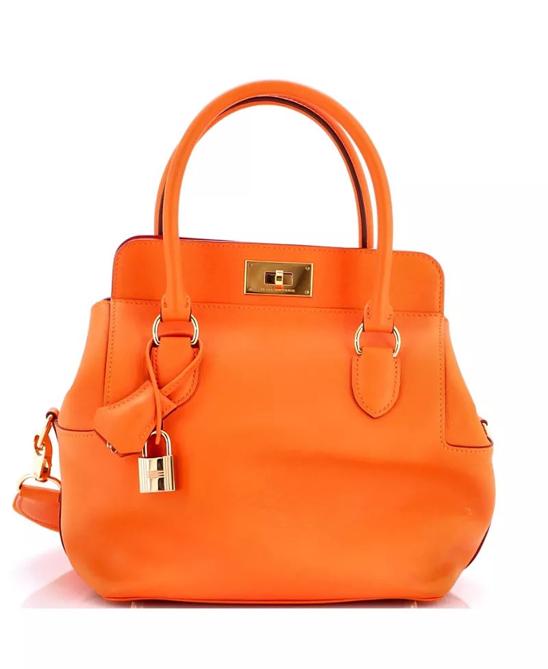 Pre-Owned HERMES 20 Verso Toolbox Bag Swift