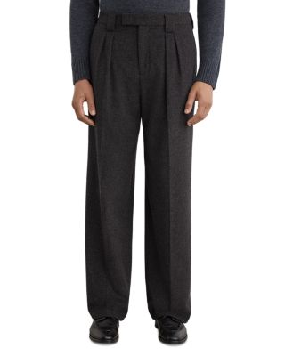 Reiss Farrel Relaxed Flannel Trousers
