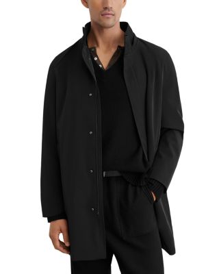 Reiss Hilson Overcoat & Removable Quilted Gilet