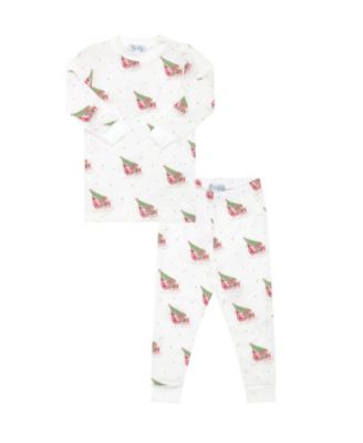  Nellapima Unisex Christmas Merry Sleighs Pajama - Little Kid