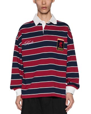Ksubi Perform Duke Striped Cotton Rugby