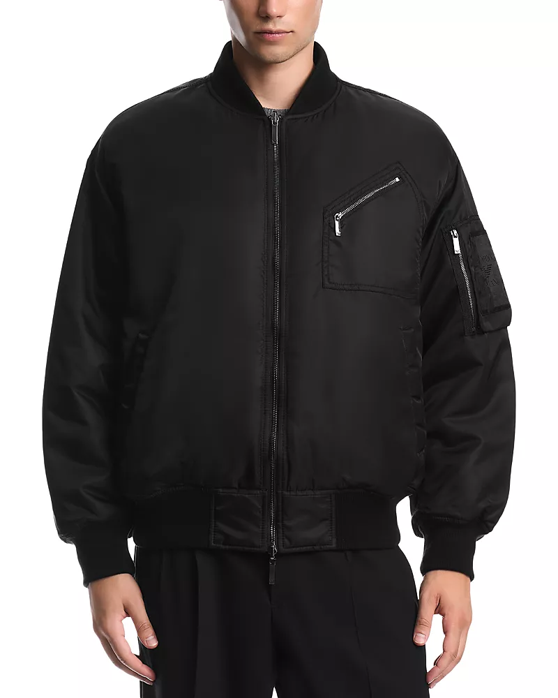 Emporio Armani Reversible Padded Bomber Jacket