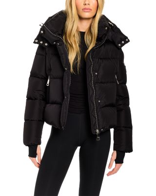 Jojo Hooded Matte Down Puffer Coat