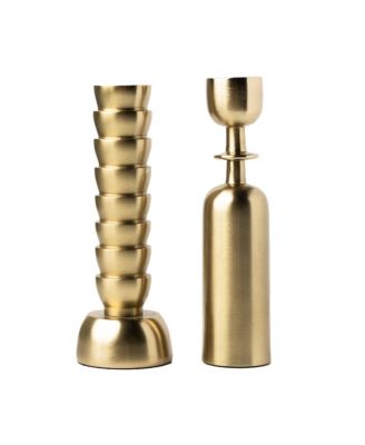  Golden Girls Taper Candle Holders, Set of 2