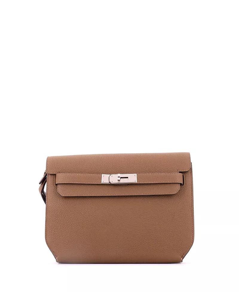 Pre-Owned HERMES 25 Kelly Depeches Pouch Togo