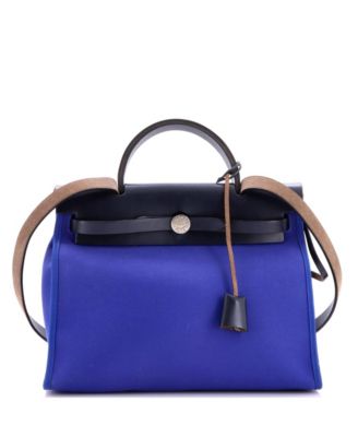 31 Herbag Zip Leather and Toile