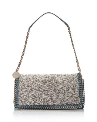 Falabella Boucl&eacute; Flap Shoulder Bag