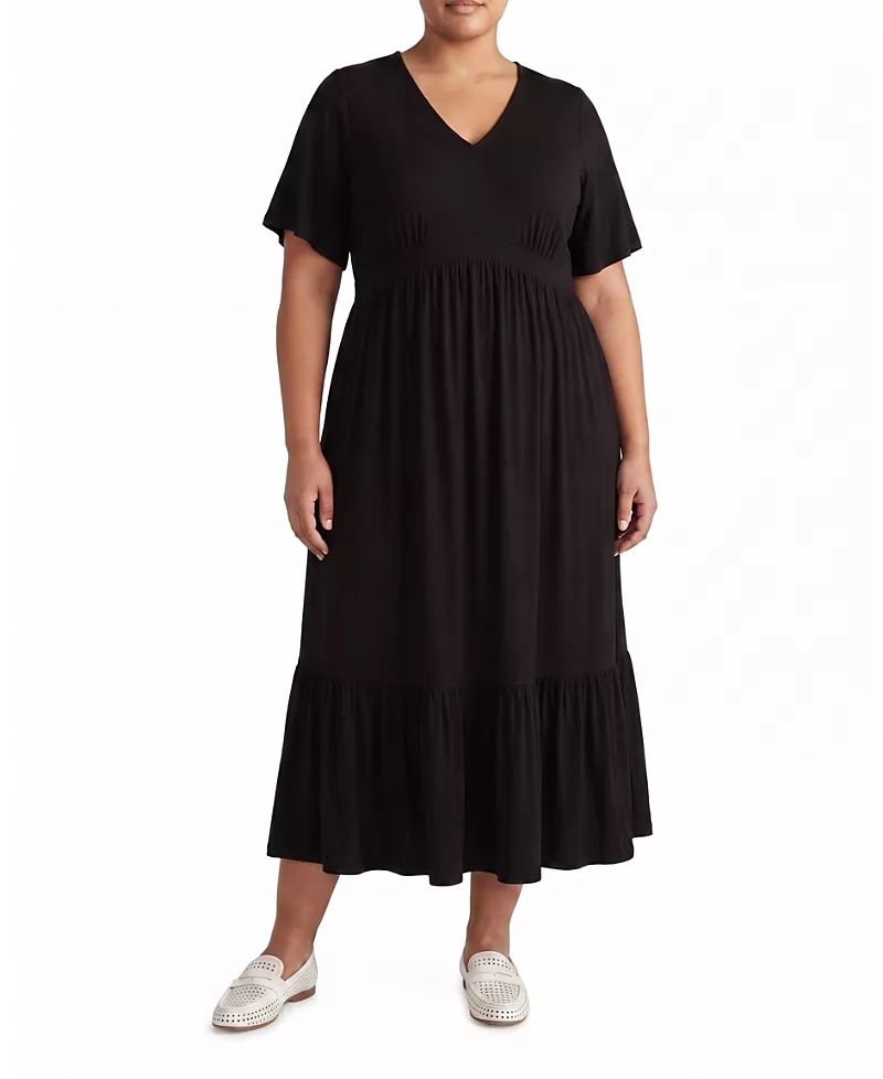 Universal Standard Women's Plus Ravello Liquid Jersey Dress
