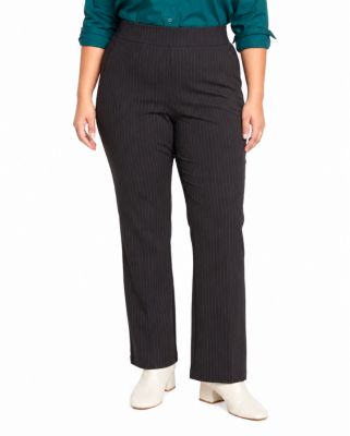 Women's Plus Pull On Bootcut Ponte Pants