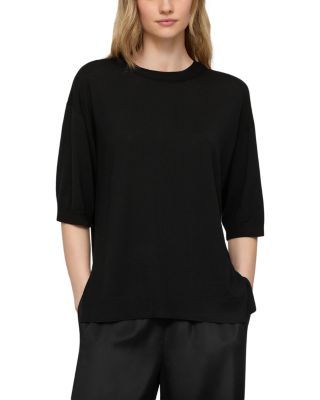 Drop Shoulder Crewneck Sweater