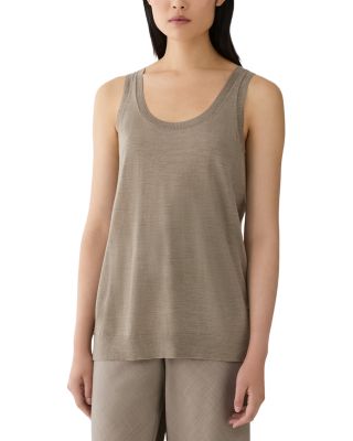 Scoop Front Sweater Tank