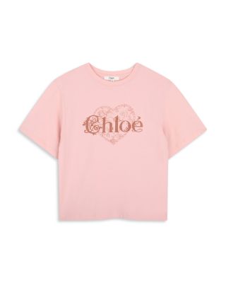 Girls' Heart Graphic Cotton Tee – Big Kid