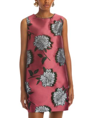 Sleeveless Floral Mini Dress