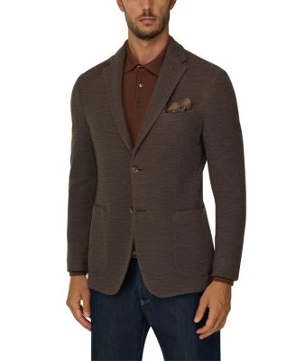  Micro Structured Wool Blazer