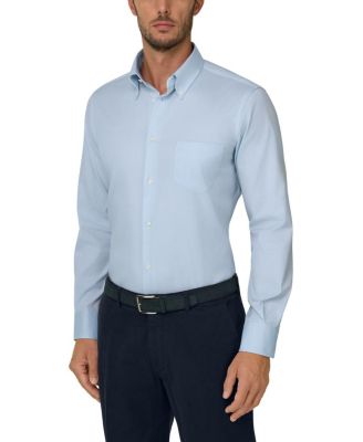 Boggi Milano Regular Fit Pinpoint Cotton Shirt